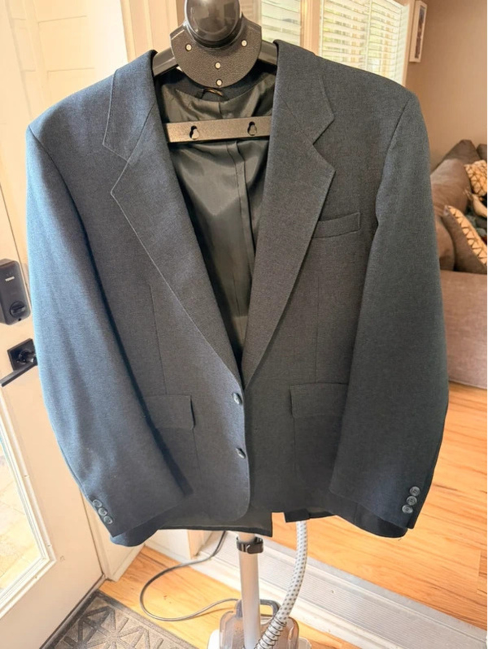 Vintage Levi’s Action Suit Blazer Jacket 42R Gray Sportswear 70s 80s Retro